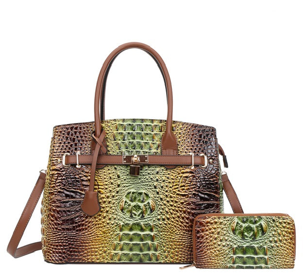 Tie-dyed Lady Handbag Set