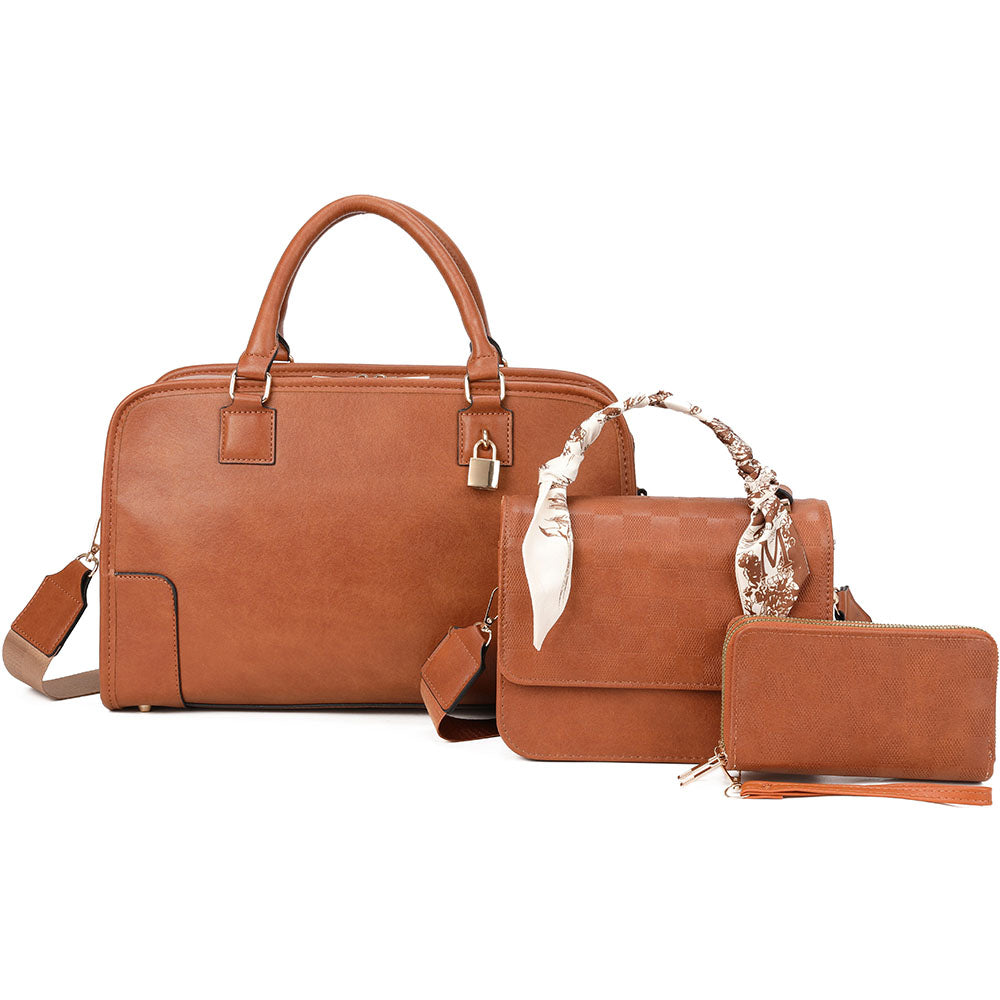 Besty 3 Piece Luxury Handbag Set