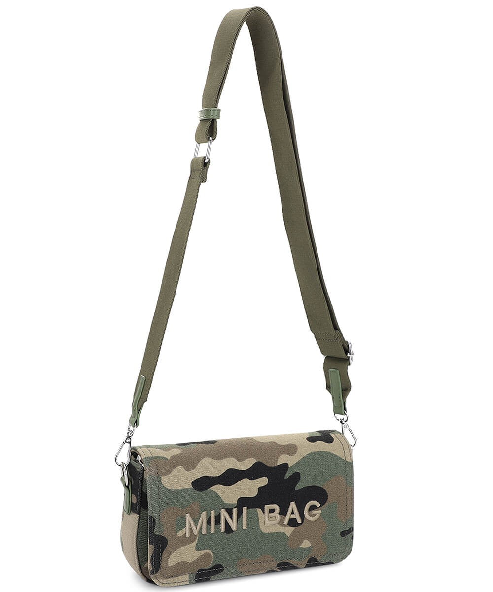 Designer Camo Crossbod