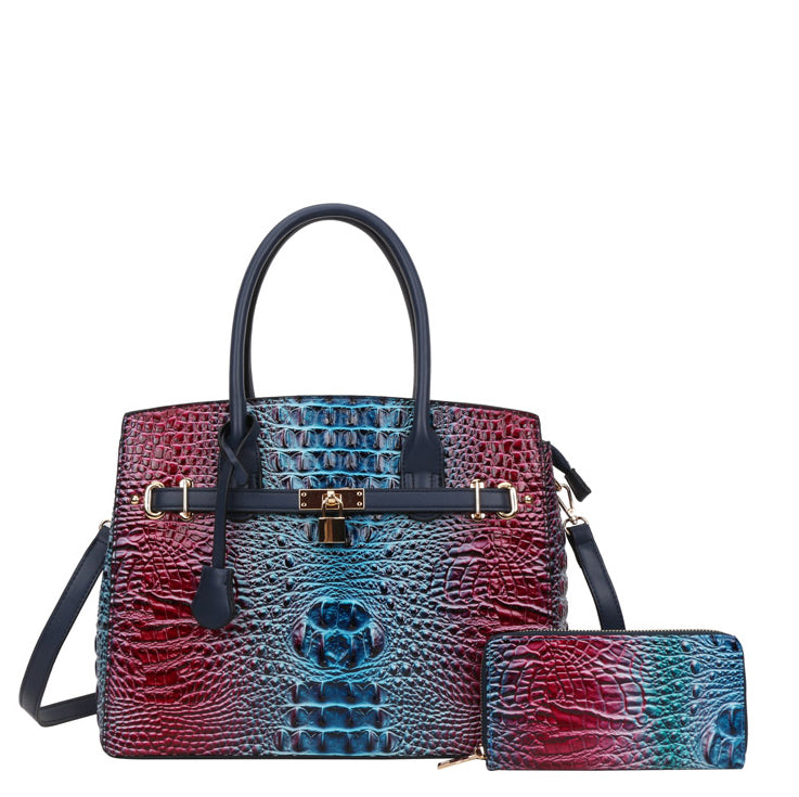 Tie-dyed Lady Handbag Set