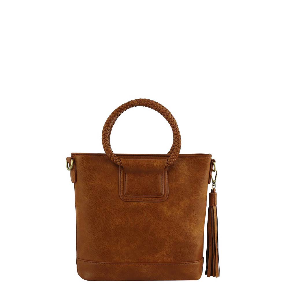 Jennifer Cuff Handle Satchel