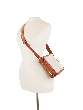 Novelty Bread & Egg Crossbody