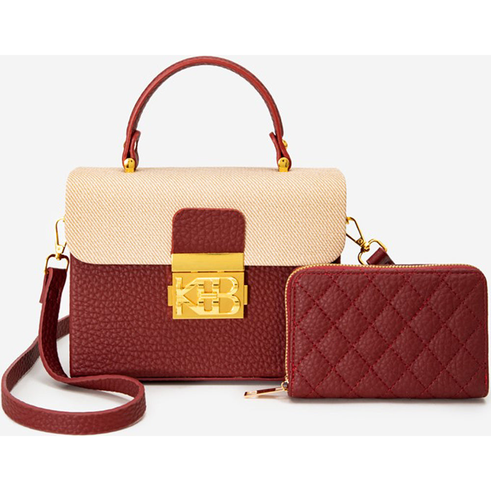 Emblem Flap 2-in-1 Satchel