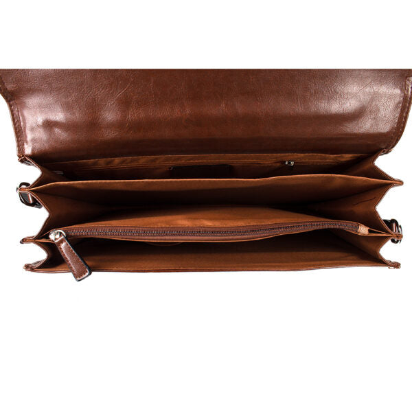 Unisex Multicompartment Briefcase