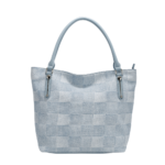Checkered Jean Design Tote