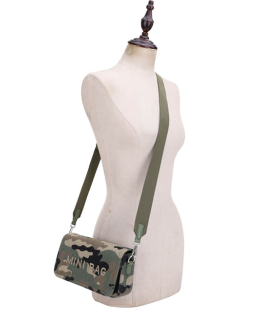 Designer Camo Crossbod