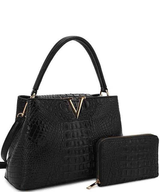 Victoria Emblem handbag