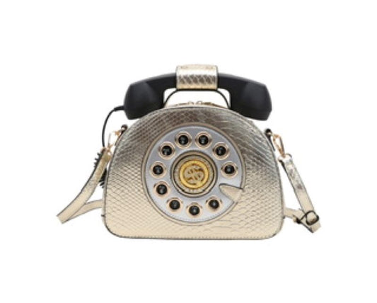 Telephone Novelty Satchel Crossbody