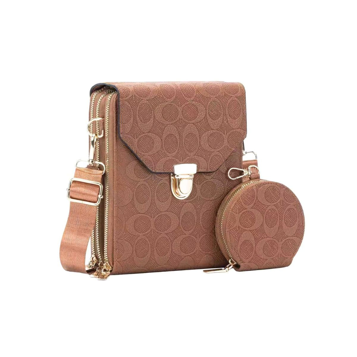 Monogram Multi-use Wallet/ Crossbody