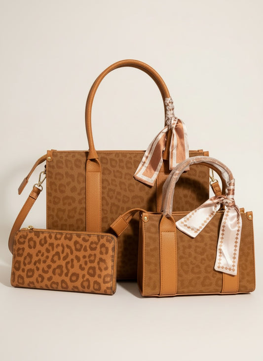 Lauren Designer 3 Piece Tote