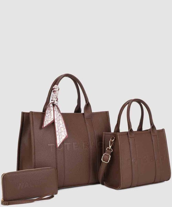 Piercy Tote & Wallet Set
