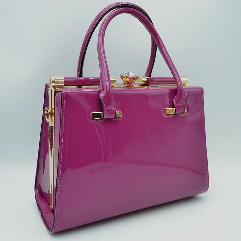 Patent Jewels Bag