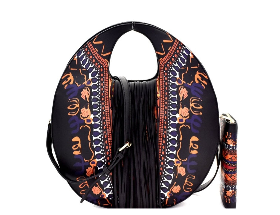 Dashiki-Inspired Satchel