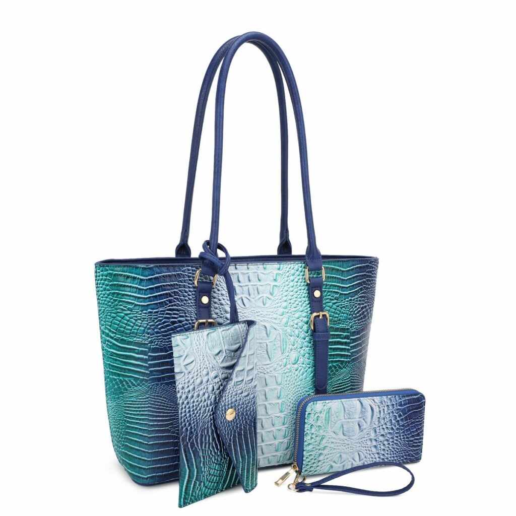 Ombre 3-Piece Tote Set