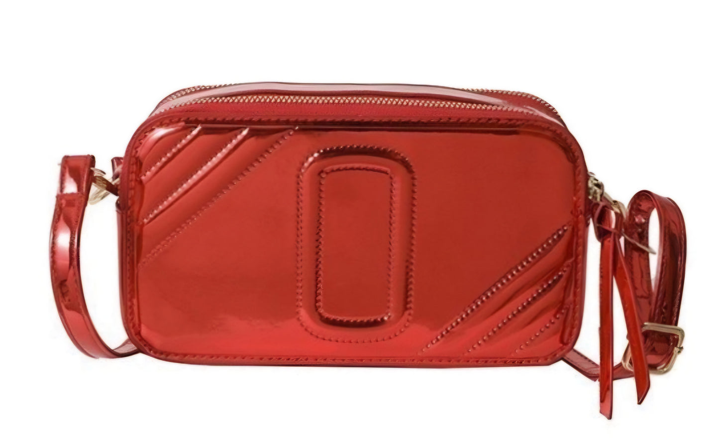 Metallic Camera Crossbody