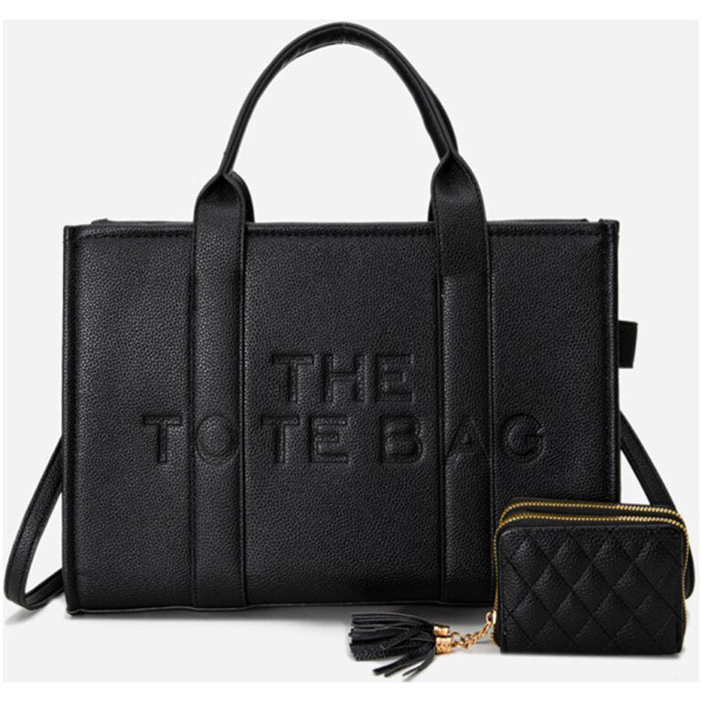 Tote Handbag with Wallet