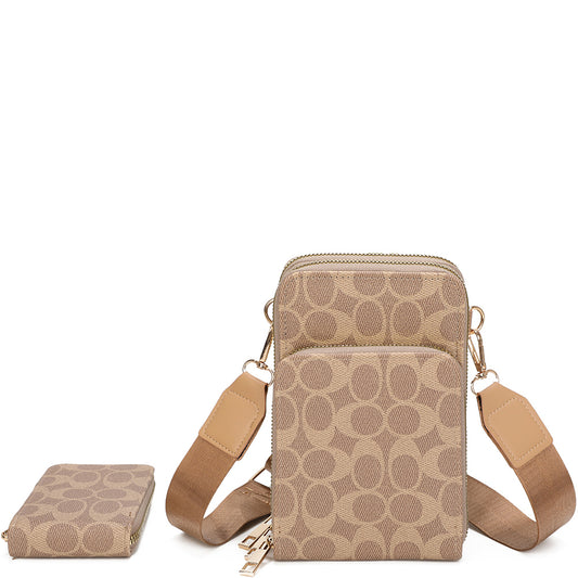Classic Monogram Crossbody Wallet