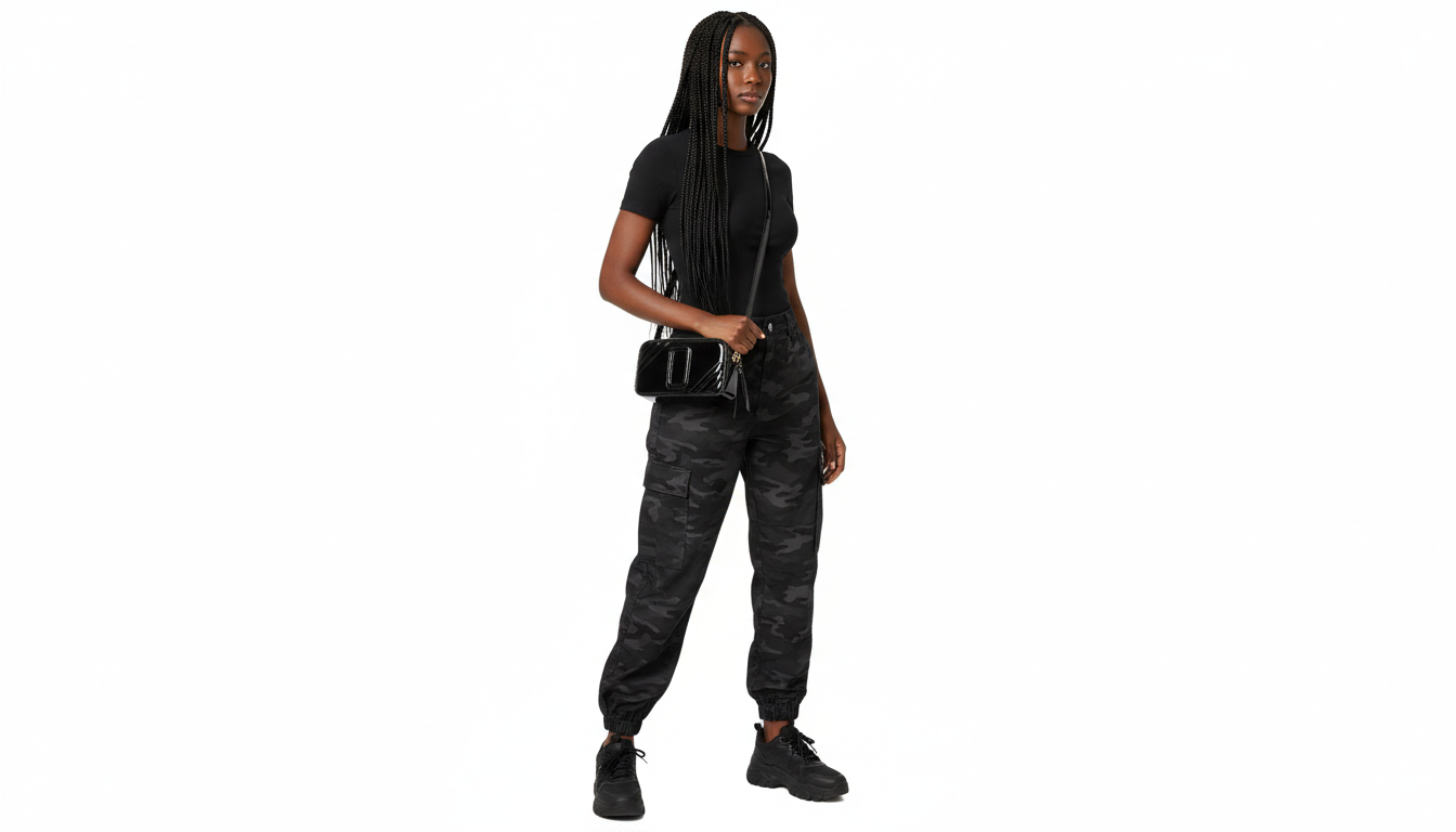 Metallic Camera Crossbody