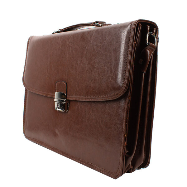 Unisex Multicompartment Briefcase