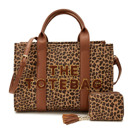 Tote Handbag with Wallet